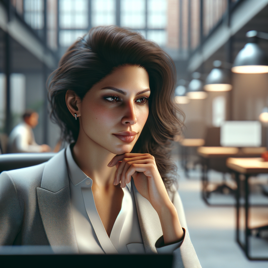 A cinematic, high-end editorial photograph representing the concept of: How To Use AI For Business: