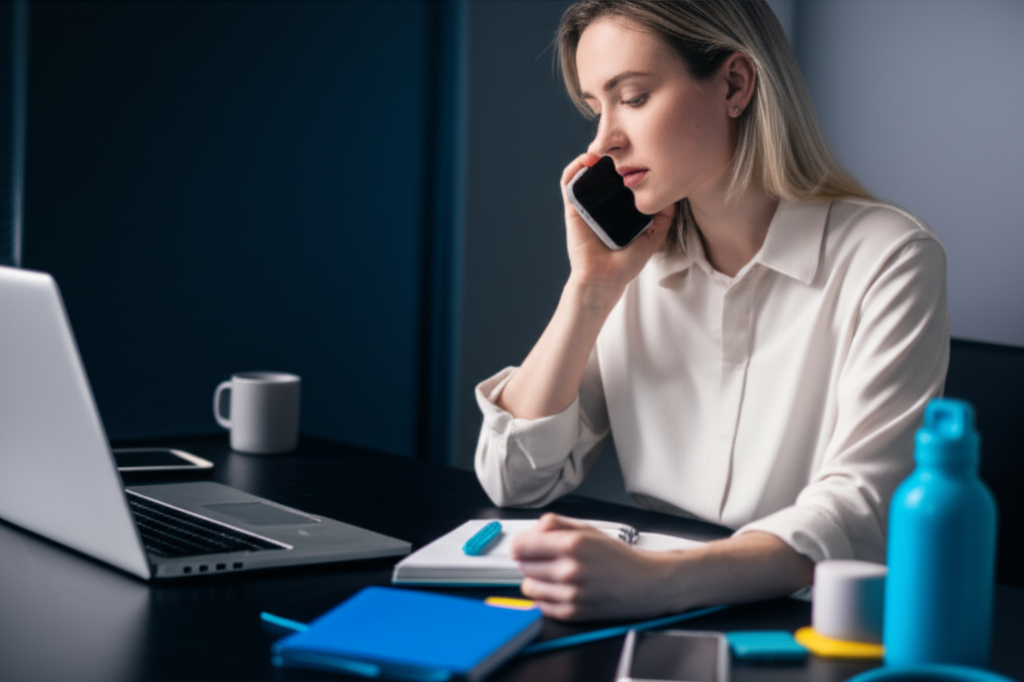 Illustration of AI Receptionist: Qualify Leads & Book Calls 24/7